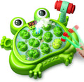 Toys for 2 3 4 5 Year Old Boy,Toddler Toys Age 2-4, Whack A Frog Game,with 5 Modes,45 Levels,9 Music Spray and Light-up, Baby Toy Gifts for Early Learning, Birthday Gift for Toddler Boy Toys