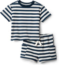 Babies, Toddlers, and Boys' T-Shirt and Short Play Set, Multipacks