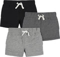 Baby & Toddler Boys 3-Pack Pull-On Knit Shorts